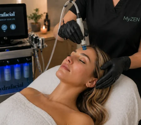 Hydrafacial Platinum Behandlung in Bonn bei MyZEN – intensive Hauterneuerung mit Tiefenreinigung und Wirkstoffversorgung
